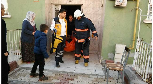 Malatya'da yangında 1 kişi dumandan etkilendi