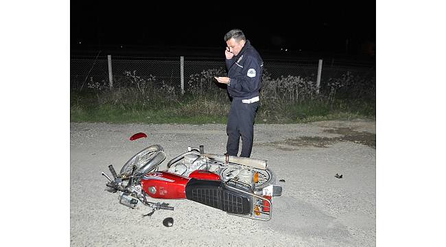 Manavgat'ta motosiklet kazası: 1 yaralı