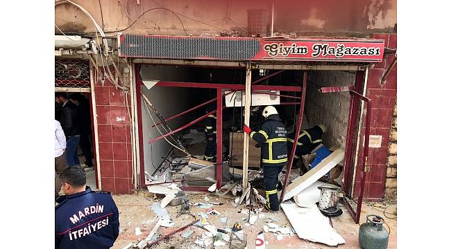 Mardin'de tüp patladı: 2 yaralı