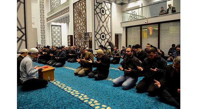 Meram'da Türk askeri için dua edildi