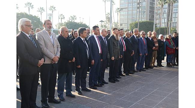 Mersin'de 10 Ocak Çalışan Gazeteciler Günü kutlandı