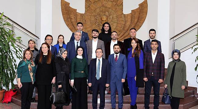 MİAD'dan Rektör Kızılay'a ziyaret