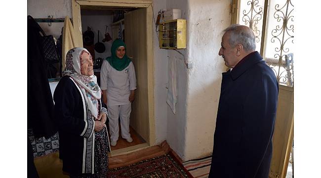 Milletvekili Şahin'den, 'Baştacı' ziyaretleri