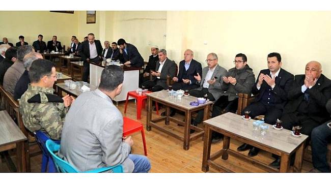 Miroğlu'na taziye için ziyaretçi akını