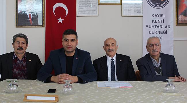 Muhtarlara silah harcı yok