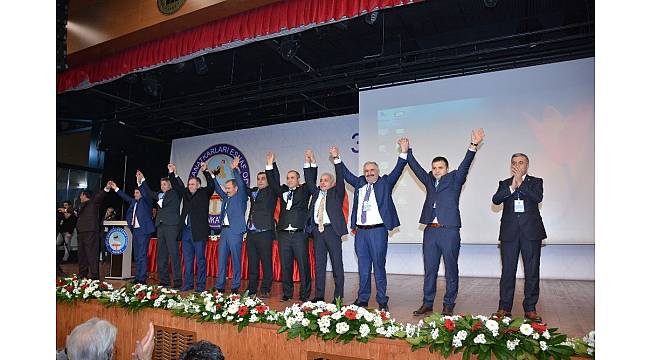 Mustafa Arslanoğlu yeniden başkan seçildi