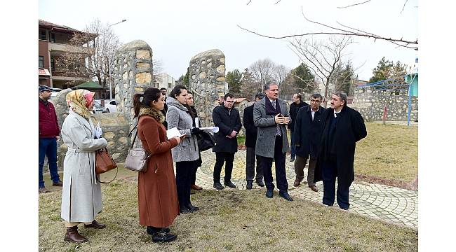 Özalper Parkı engelliler için yeniden düzenlenecek