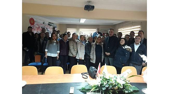 Personelden AK Parti&#39;ye teşekkür ziyareti