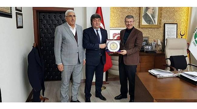 Pınarbaşı Belediye Başkanı Ataş'tan Hüseyin Akay'a ziyaret
