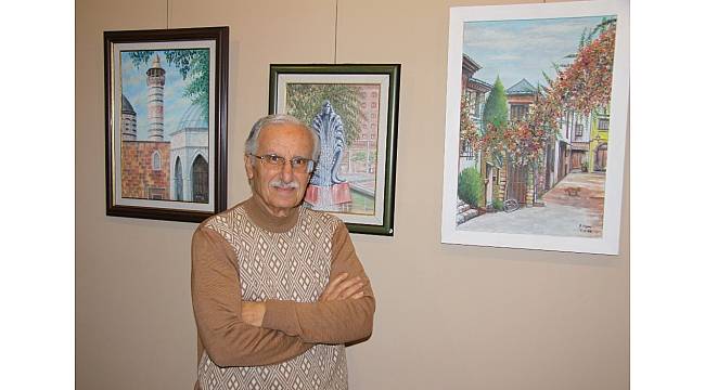 Ressam Ongun, 65. yılını MTSO Sanat Galerisi'nde kutladı