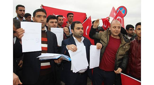 Şanlıurfalı gençler Afrin'de savaşmak için askerlik şubesine dilekçe verdi