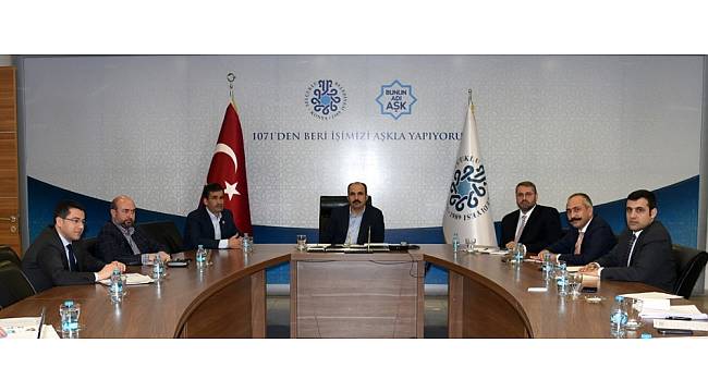 Selçuklu'da 2018'in hizmet planlaması yapıldı
