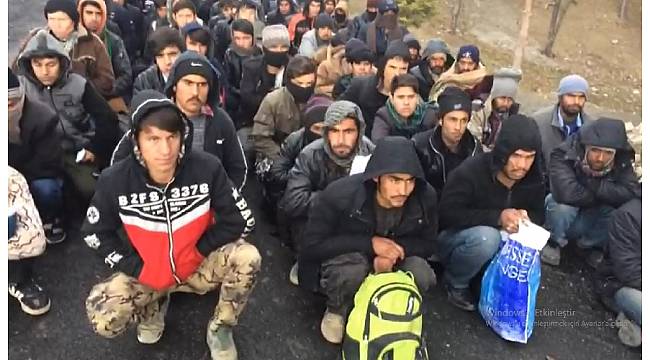Sivas'ta 137 kaçak göçmen yakalandı