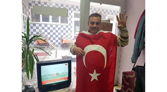 Suriyeli eski Yüzbaşıdan Zeytin Dalı Harekatı'na destek