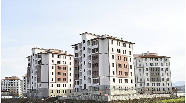 Tekkeköy TOKİ binalarında sona yaklaşılıyor