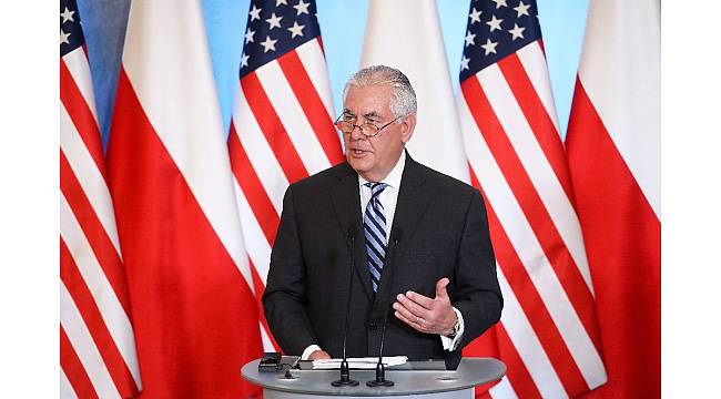 Tillerson: "Türkiye ile Suriye'deki amaçlarımız aynı"