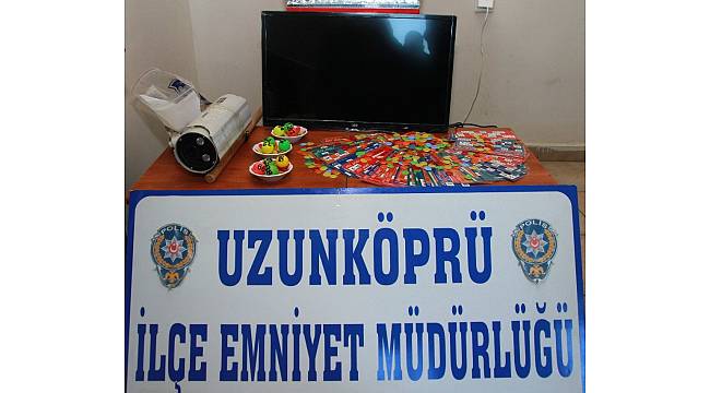 Tombala partisine polis baskını