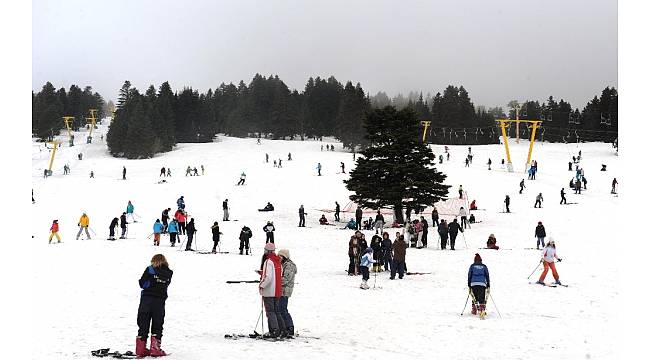 Uludağ'da kar kalınlığı 87 santimetre