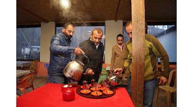 Vali Sonel,Pülümür'e gitti renkli görüntüler ortaya çıktı