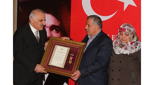 Van'da 'Devlet Övünç Madalyası ve Beratı' töreni