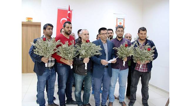 14 Şubat'ta gül demeti yerine zeytin dalı demeti