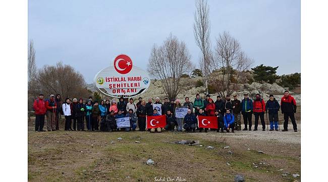 AFDOS'lu sporcular askerler ve şehitler için yürüdü