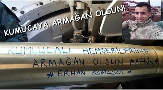 Afrin'de çarpışan komando, hemşehrilerinden dua istedi