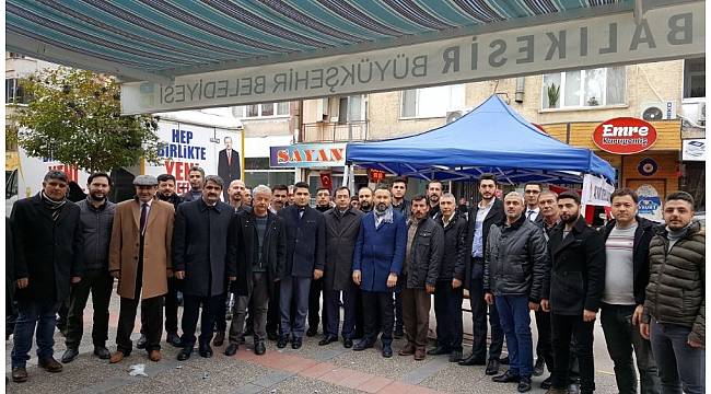 Ak Parti'den Afrin şehitleri için mevlit ve pilav hayrı