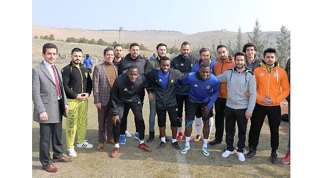 Alaca Spor Kulübü'nden Malatyaspor'a moral ziyareti