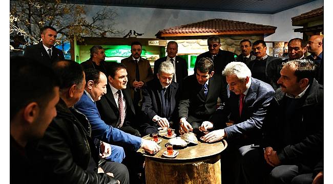 Ankara Büyükşehir Belediye Başkanı Tuna, Çamlıdere'yi ziyaret etti