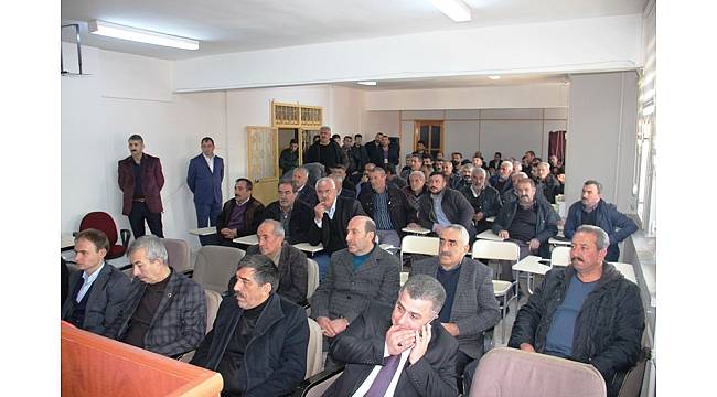 Arapgir'de Şoförler ve Otomobilciler Esnafı Odasının genel kurulu yapıldı