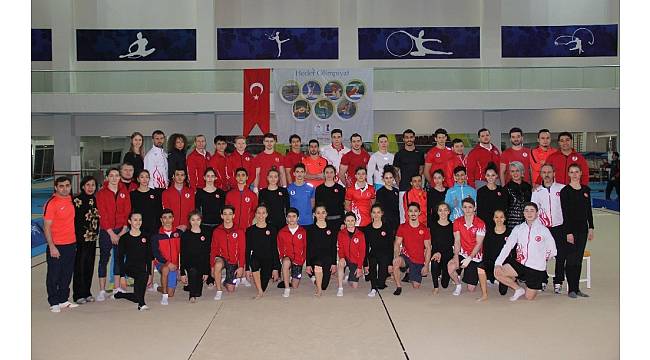 Artistik ve Ritmik Cimnastik Milli takımları, Mersin'deki kampını tamamladı
