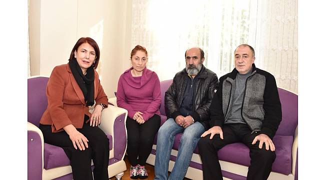 Avcılarlı gazinin ailesine Başkan Benli'den ziyaret