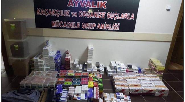 Balıkesir'de kaçak sigara operasyonu