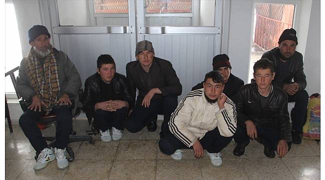 Başkale'de 7 kaçak şahıs yakalandı