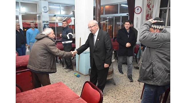 Başkan Albayrak Süleymanpaşa ve Şarköy'de esnaf ve vatandaşlarla bir araya geldi