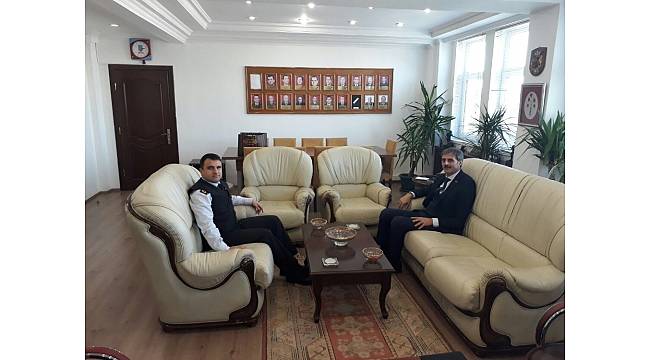 Başkan Alemdar İl Jandarma Komutanı Yiğit'i ziyaret etti