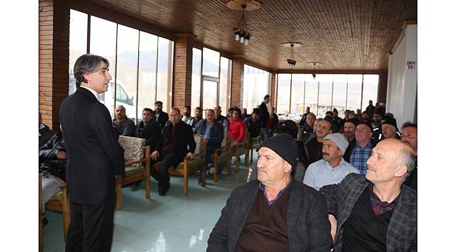 Boya Ustalarıyla Cağ kebaplı tanışma toplantısı yapıldı