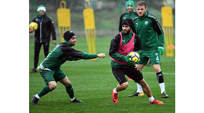 Bursaspor taktik çalıştı