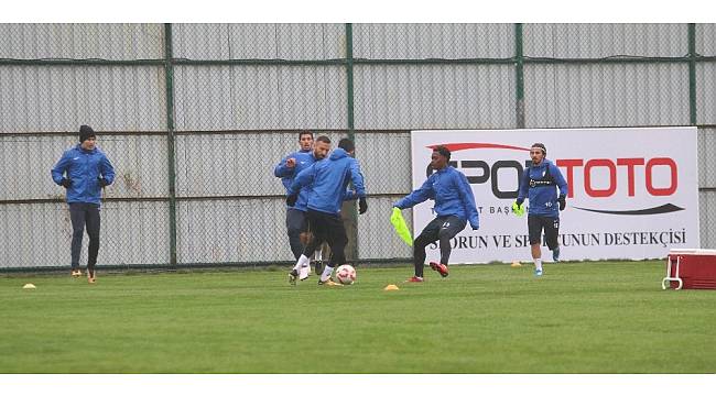 Çaykur Rizespor, MKE Ankaragücü maçı çalışmalarını sürdürüyor