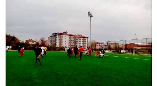 Çorum'da U-19 maçında kavga çıktı