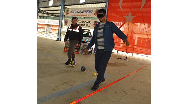 Düz çizgide yürüyemediler