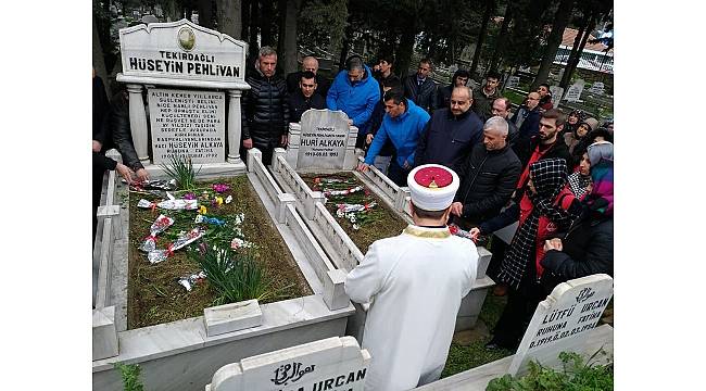 Efsane Güreşçi Hüseyin Pehlivan mezarı başında anıldı