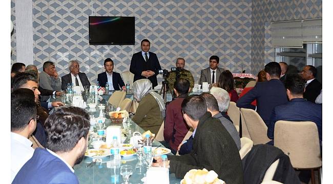 Erciş Kaymakamı Yaşar, STK ve oda temsilcileriyle bir araya geldi