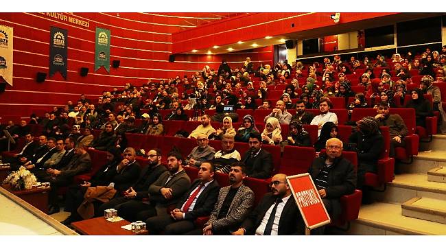 Gebze Kültür Merkezi'nde Kudüs ele alındı