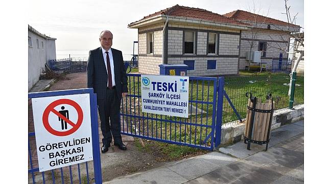 Genel Müdür Başa TESKİ'nin Şarköy yatırım ve tesislerini inceledi