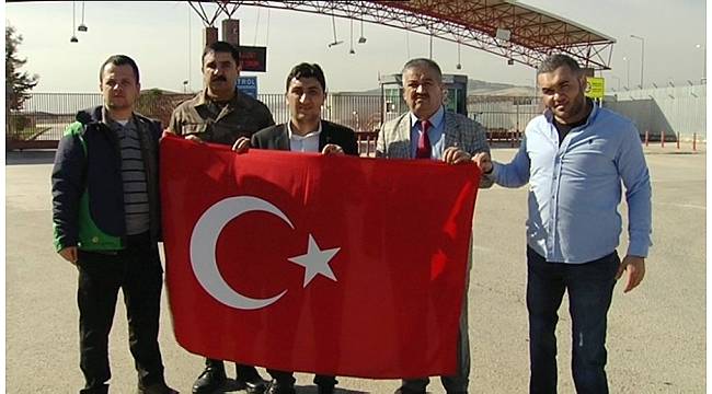 Güneydoğu gazileri Mehmetçiğe destek için Kilis'te