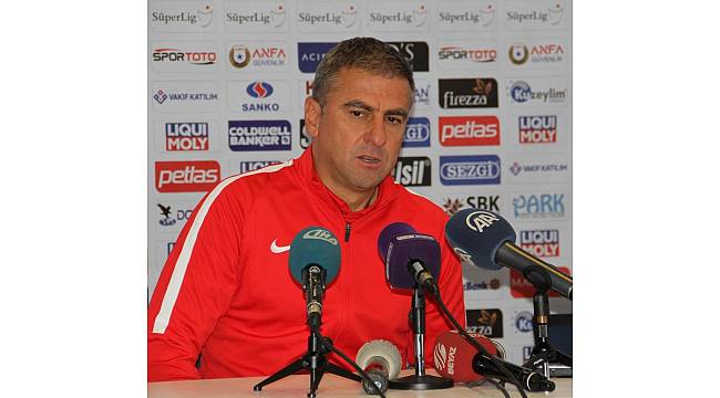 Hamza Hamzaoğlu: "Hiçbir zaman 1 puana razı olan bir hoca değilim"