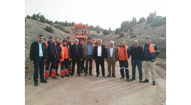 Hisarcık'ta keskin virajlar kaldırılıyor