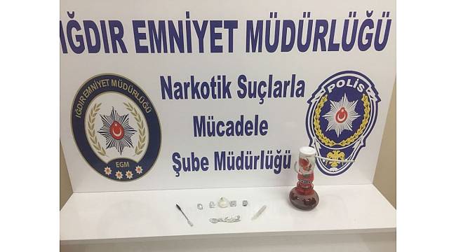 Iğdır'da uyuşturucu operasyonu: 1 tutuklama